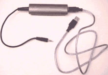 USB to analog miniplug